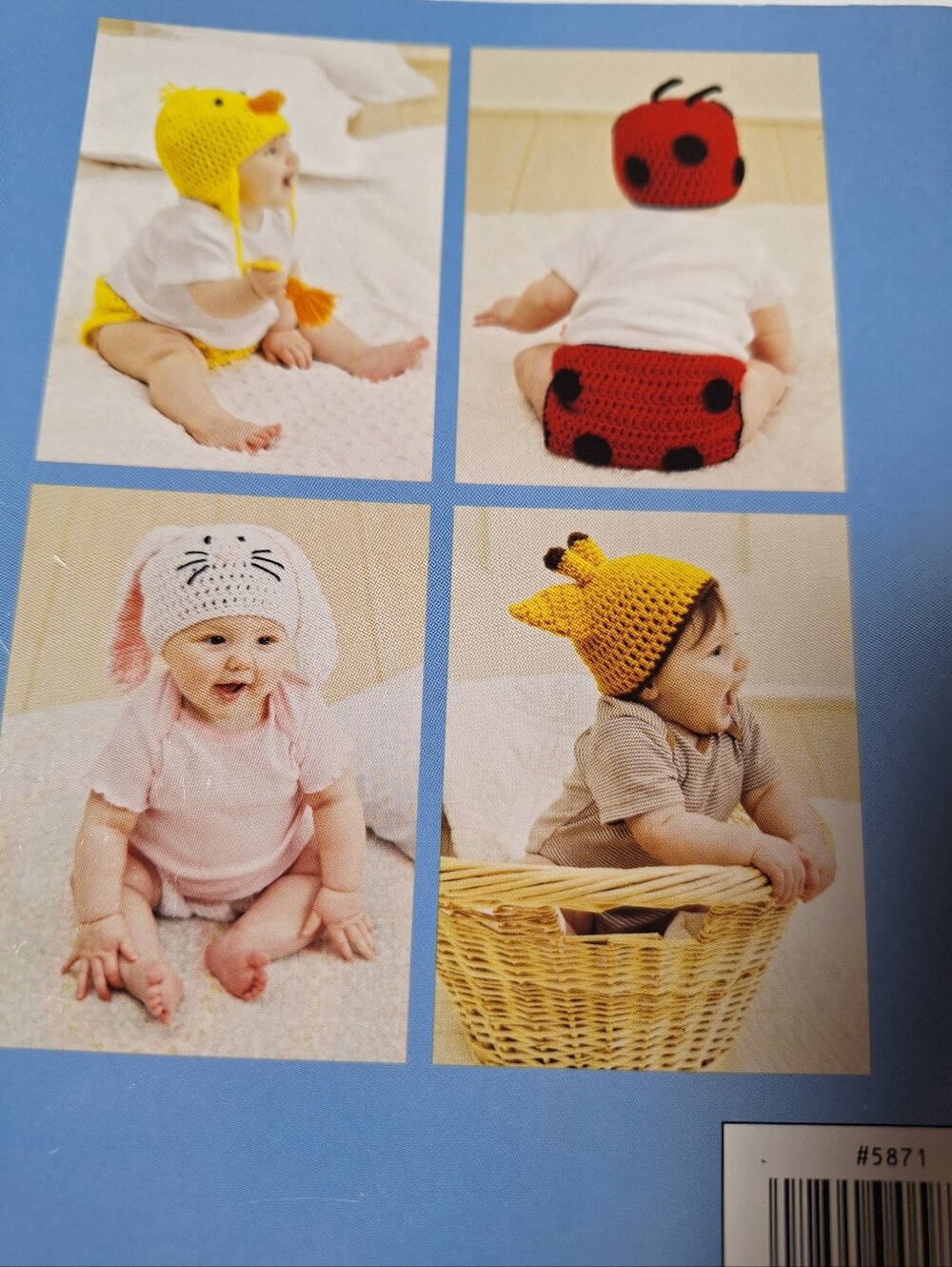Crochet books-Cocoons & Hats & diaper covers - Picture 4 of 11